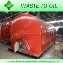 30 ton waste tire/plastic oil to diesel machine with high oil yield